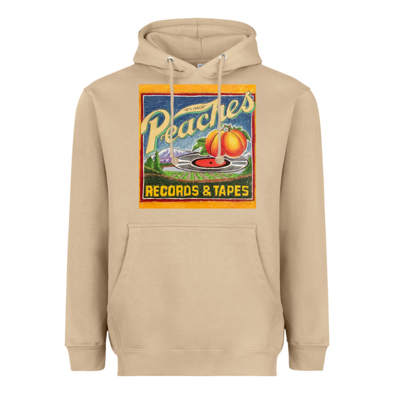 Peaches Records And Tapes Heavyweight Hoodie by lanVoArt | Teevron