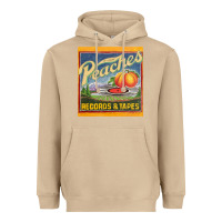 Mushroom peaches records and tapes Heavyweight Hoodie - lanVoArt