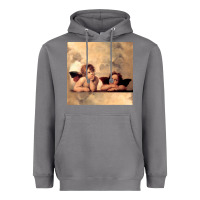 Storm Hot Trend Angels Raphael Cupid Cherubs Art Valentine Angel Heavyweight Hoodie - lanVoArt