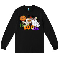 Black the boo crew Long Sleeve Tee - CowGirlArtShop