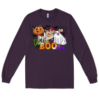 Plum the boo crew Long Sleeve Tee - CowGirlArtShop