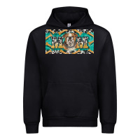 Black english bulldog mom  license plate template Urban Hoodie - BarkalooDesign