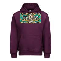 Mauve Wine english bulldog mom  license plate template Urban Hoodie - BarkalooDesign