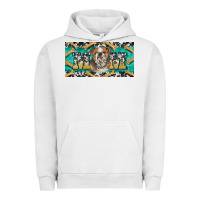 Pigment Lunar Rock english bulldog mom  license plate template Urban Hoodie - BarkalooDesign