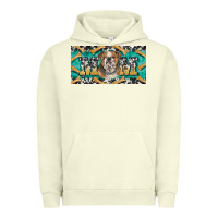 Pigment Pistachio english bulldog mom  license plate template Urban Hoodie - BarkalooDesign