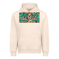 Sandshell english bulldog mom  license plate template Urban Hoodie - BarkalooDesign