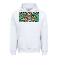 White english bulldog mom  license plate template Urban Hoodie - BarkalooDesign