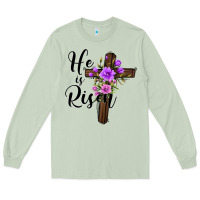 Matcha he is risen matthew 28 6 Long Sleeve Tee - Jasminsmagicworld
