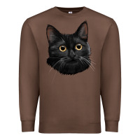 Chestnut Bombay Cat Face Premium Sweatshirt - LillyAllenDesigns