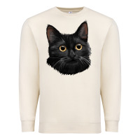 Sandshell Bombay Cat Face Premium Sweatshirt - LillyAllenDesigns