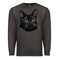 Smoke Bombay Cat Face Premium Sweatshirt - LillyAllenDesigns