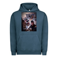 Pigment Midnight Navy unsaid emily julie and the phantoms poster gift (1) Urban Hoodie - lanVoArt