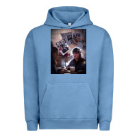 Pigment Pebble Blue unsaid emily julie and the phantoms poster gift (1) Urban Hoodie - lanVoArt