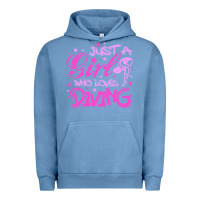Pigment Pebble Blue funny springboard diving quote diver gift for love girl Urban Hoodie - lanVoArt