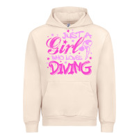 Sandshell funny springboard diving quote diver gift for love girl Urban Hoodie - lanVoArt