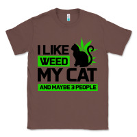 Chestnut Cat Weed I Like My Cat Gift Classic Tee - Bettercallsaul
