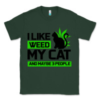 Sports Green Cat Weed I Like My Cat Gift Classic Tee - Bettercallsaul