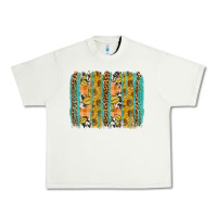 Pistachio Fall sunflower brushstrokes Urban Heavy Tee - NancyCooperArtShop