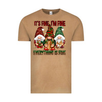 Vintage Camel It's fine i'm fine everything is fine Vintage Tee - NancyCooperArtShop