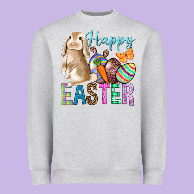 Easter Day With Truck Heavyweight Sweatshirt Designed By Bundleandbundleshop