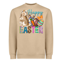 Mushroom Easter Day With Truck Heavyweight Sweatshirt - BundleAndBundleShop