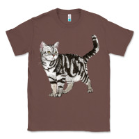 Chestnut American Shorthair Cat Classic Tee - LillyAllenDesigns