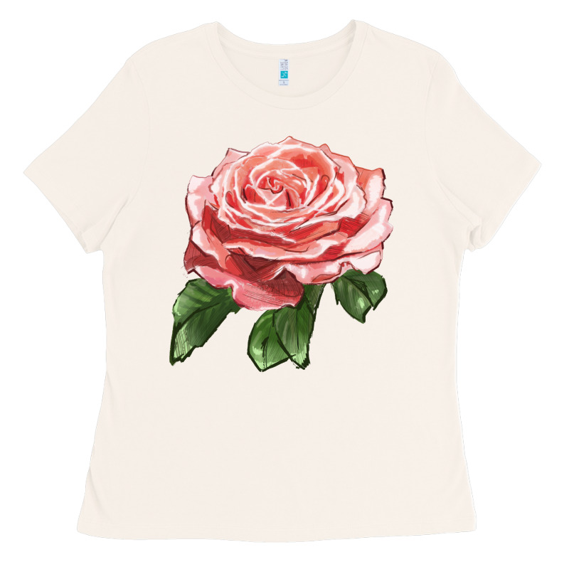 America Rose Ladies Tee by LillyAllenDesigns | Teevron