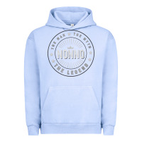 Pigment Grape Ice Graphic 365 Nonno The Legend Grandpa Men Funny Gift Urban Hoodie - lanVoArt