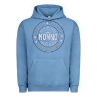 Pigment Pebble Blue Graphic 365 Nonno The Legend Grandpa Men Funny Gift Urban Hoodie - lanVoArt
