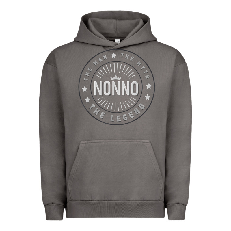 Graphic 365 Nonno The Legend Grandpa Men Funny Gift Urban Hoodie by lanVoArt | Teevron