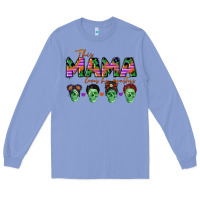 Colony Blue personalized this mama loves her monsters Long Sleeve Tee - CowGirlArtShop