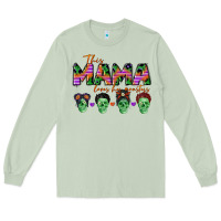 Matcha personalized this mama loves her monsters Long Sleeve Tee - CowGirlArtShop