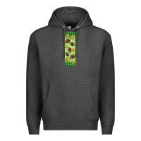 Charcoal Heather american football with lightning bolt  pen wrap Premium Hoodie - BundleAndBundleShop