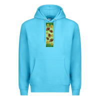 Ocean Blue american football with lightning bolt  pen wrap Premium Hoodie - BundleAndBundleShop