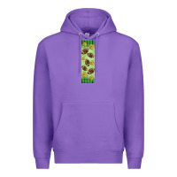 Purple american football with lightning bolt  pen wrap Premium Hoodie - BundleAndBundleShop