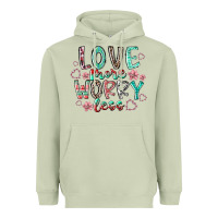 Matcha love more worry less Heavyweight Hoodie - RacoonDesign