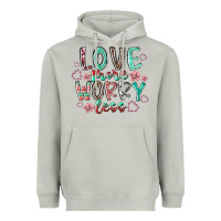 Moon Dust love more worry less Heavyweight Hoodie - RacoonDesign