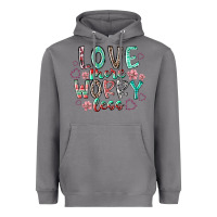 Storm love more worry less Heavyweight Hoodie - RacoonDesign
