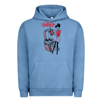 Pigment Pebble Blue the english beat Urban Hoodie - lanVoArt