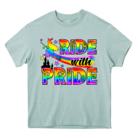 Arona Western LGBTQ+ Ride With Pride Heavy Core Tee - BundleAndBundleShop
