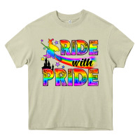 Mossy Western LGBTQ+ Ride With Pride Heavy Core Tee - BundleAndBundleShop