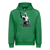 Emerald techno viking Urban Hoodie - lanVoArt