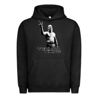 Pigment Black techno viking Urban Hoodie - lanVoArt