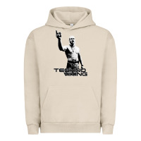 Pigment French Oak techno viking Urban Hoodie - lanVoArt