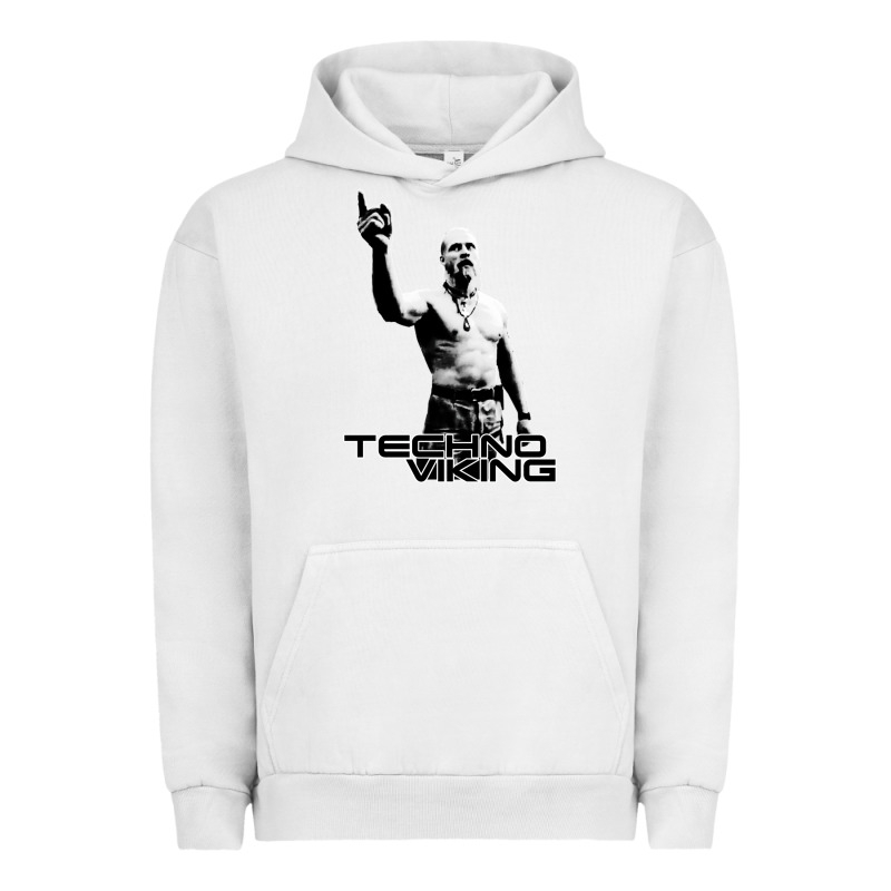 Techno Viking Urban Hoodie by lanVoArt | Teevron