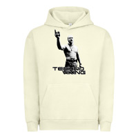 Pigment Pistachio techno viking Urban Hoodie - lanVoArt
