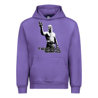 Tulip techno viking Urban Hoodie - lanVoArt