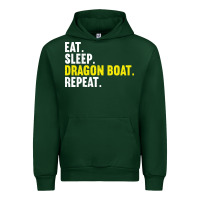 Forest Green Dragon Boat-Kdkal Urban Hoodie - lanVoArt