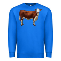 True Royal hereford cow Premium Sweatshirt - LillyAllenDesigns