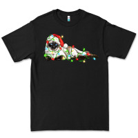 Black christmas siamese cat Premium Tee - LillyAllenDesigns